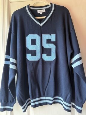 Woman’s Navy Sweater